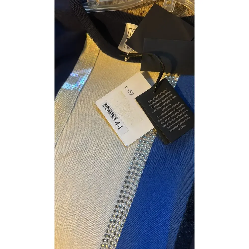 My Twin Twinset sleeveless sweaters blue L